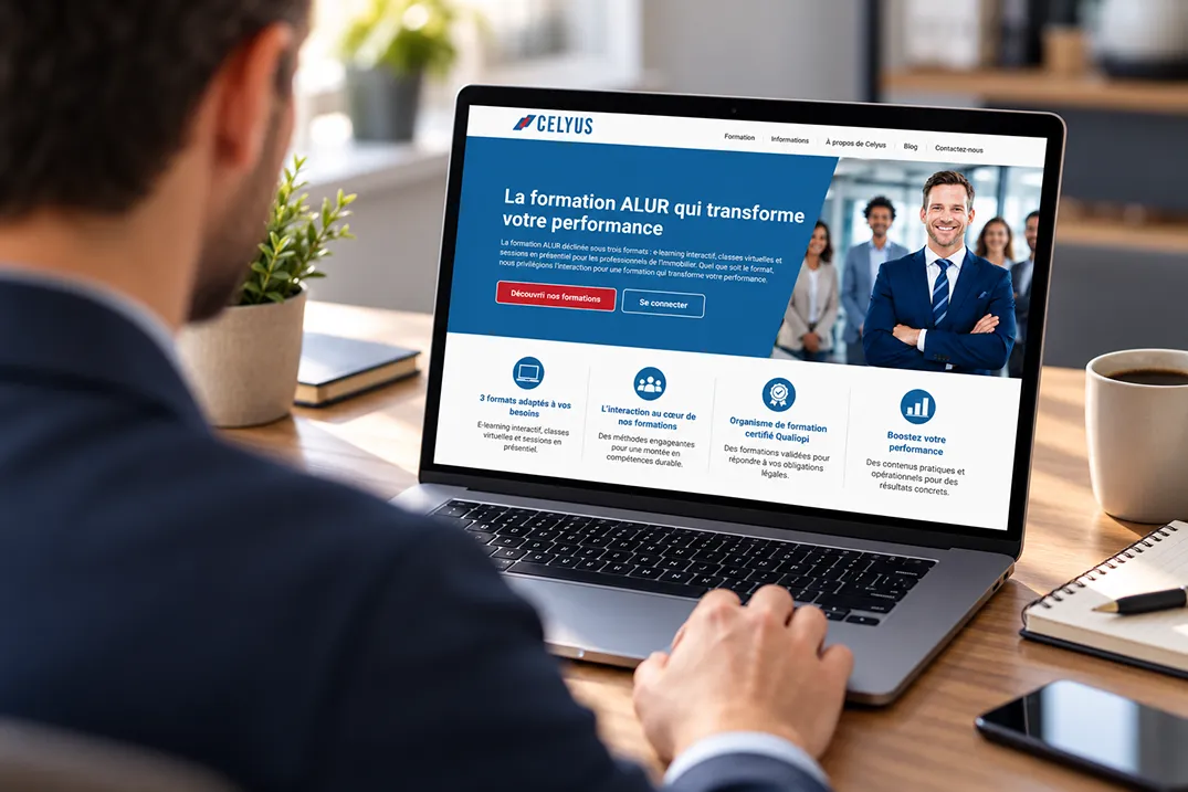 Celyus le nouveau site de lyadis dédié à la formation immobilière ALUR